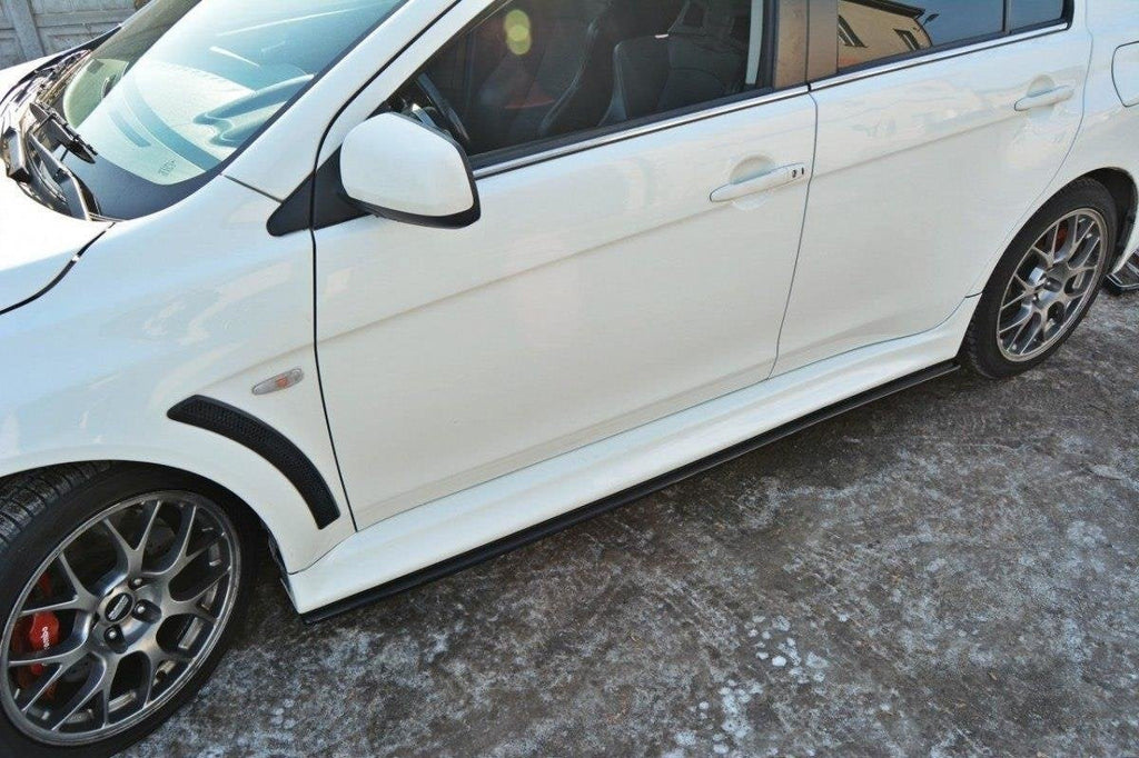 Maxton Design Difusores de taloneras laterales para Mitsubishi Lancer Evo X - imagen 1