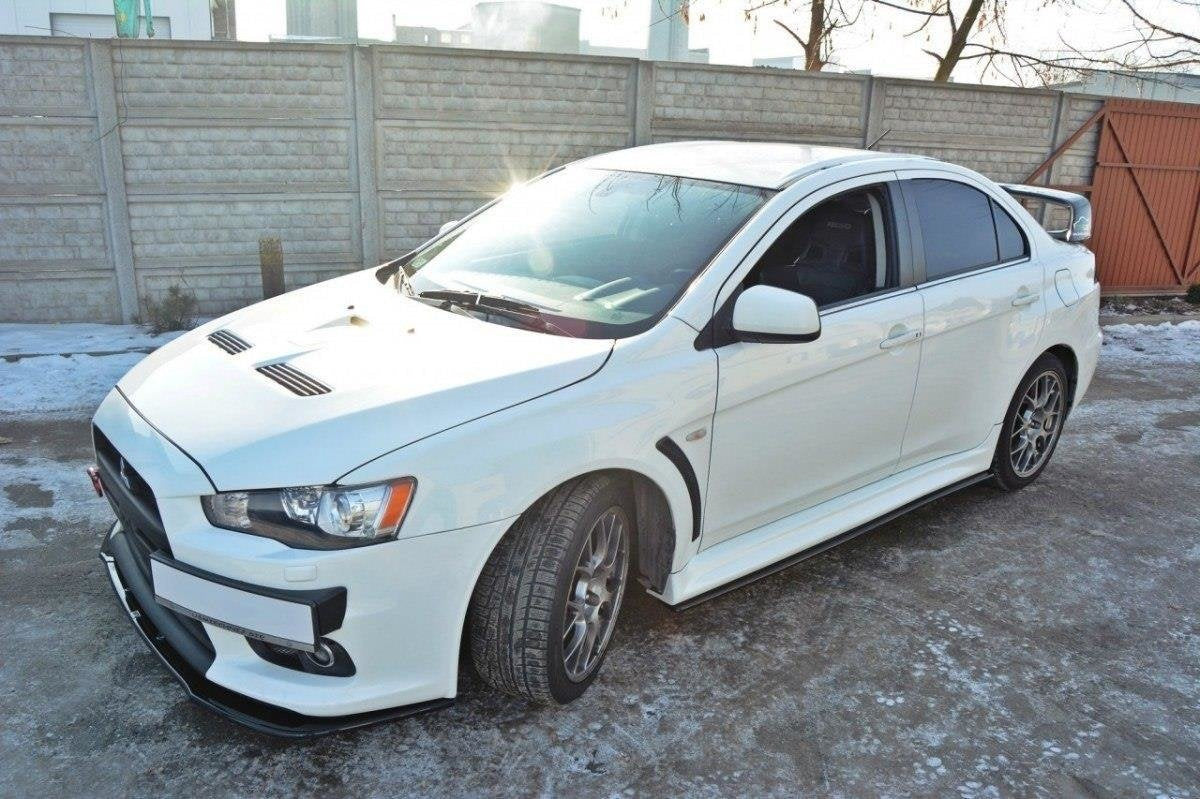 Maxton Design Difusores de taloneras laterales para Mitsubishi Lancer Evo X - imagen 3