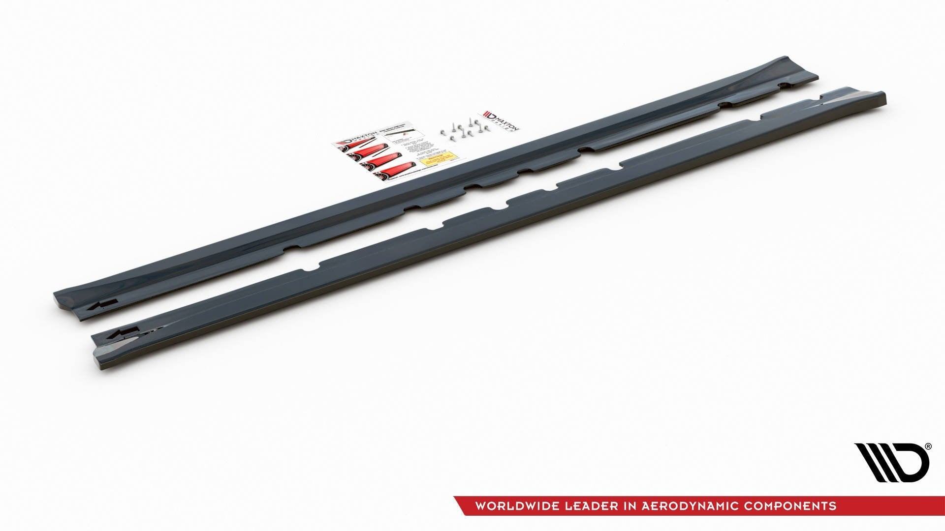 Maxton Design Difusores de taloneras laterales para Mitsubishi Lancer Mk8 - imagen 3