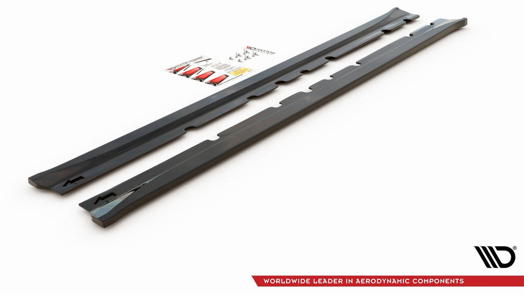 Maxton Design Difusores de taloneras laterales para Mitsubishi Lancer Mk8 - imagen 4