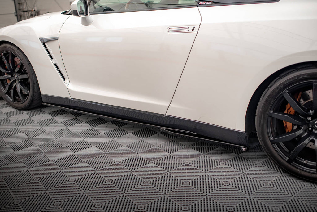 Maxton Design Difusores de taloneras laterales para Nissan GTR R35 Facelift - imagen 3