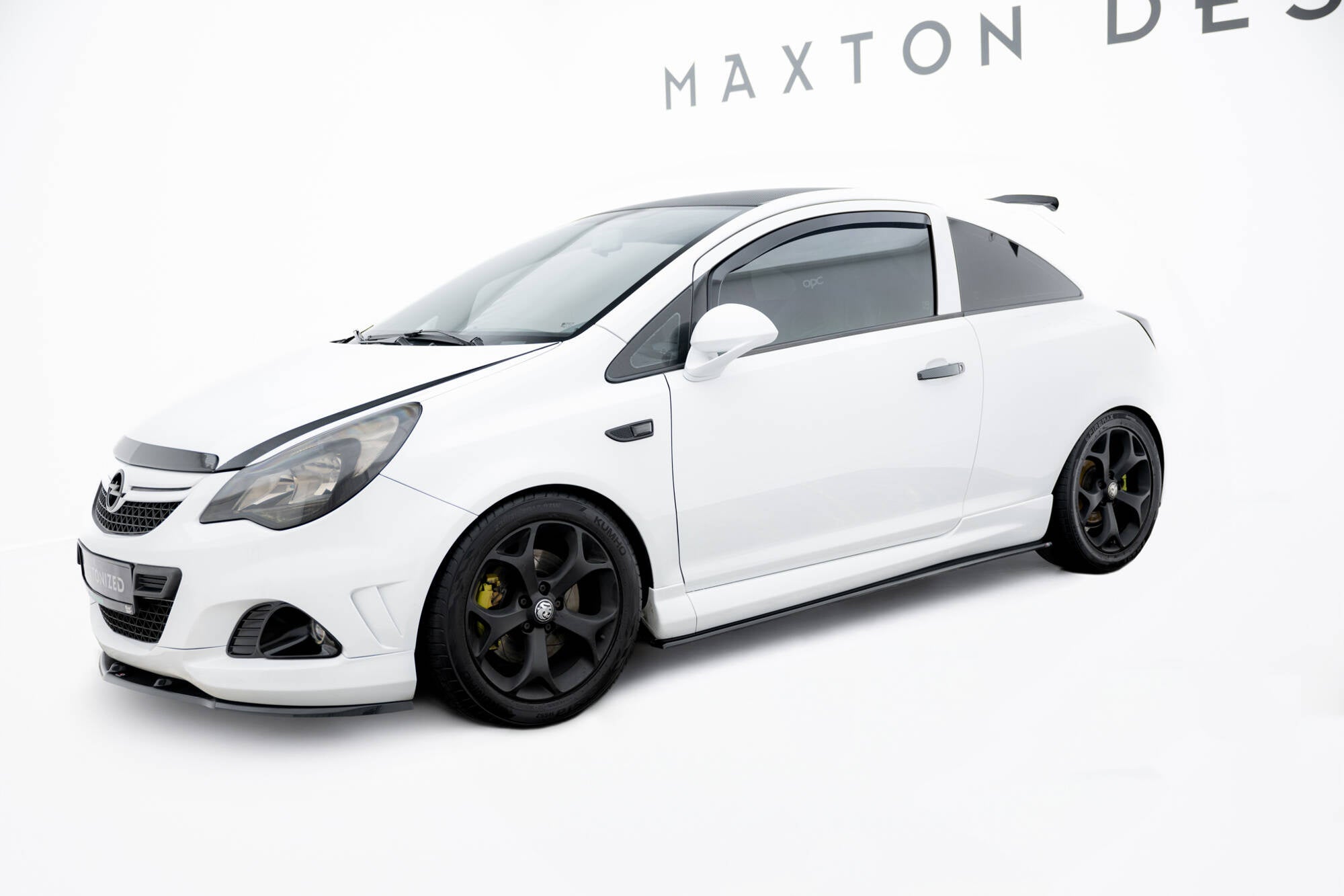 Maxton Design Difusores de taloneras laterales para Opel Corsa OPC/VXR D - imagen 2
