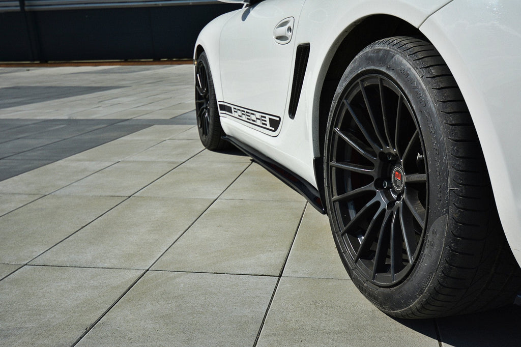 Maxton Design Difusores de taloneras laterales para Porsche Cayman S 987C - imagen 2