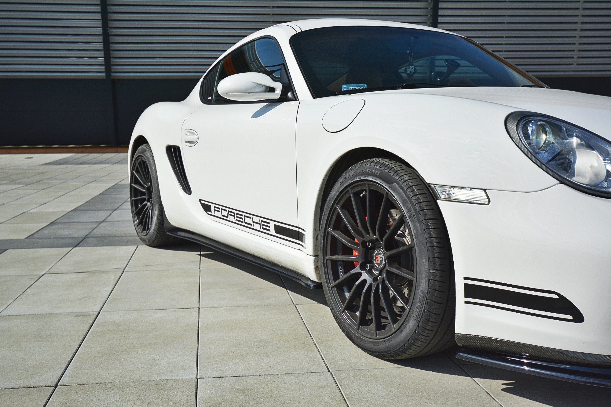 Maxton Design Difusores de taloneras laterales para Porsche Cayman S 987C - imagen 1
