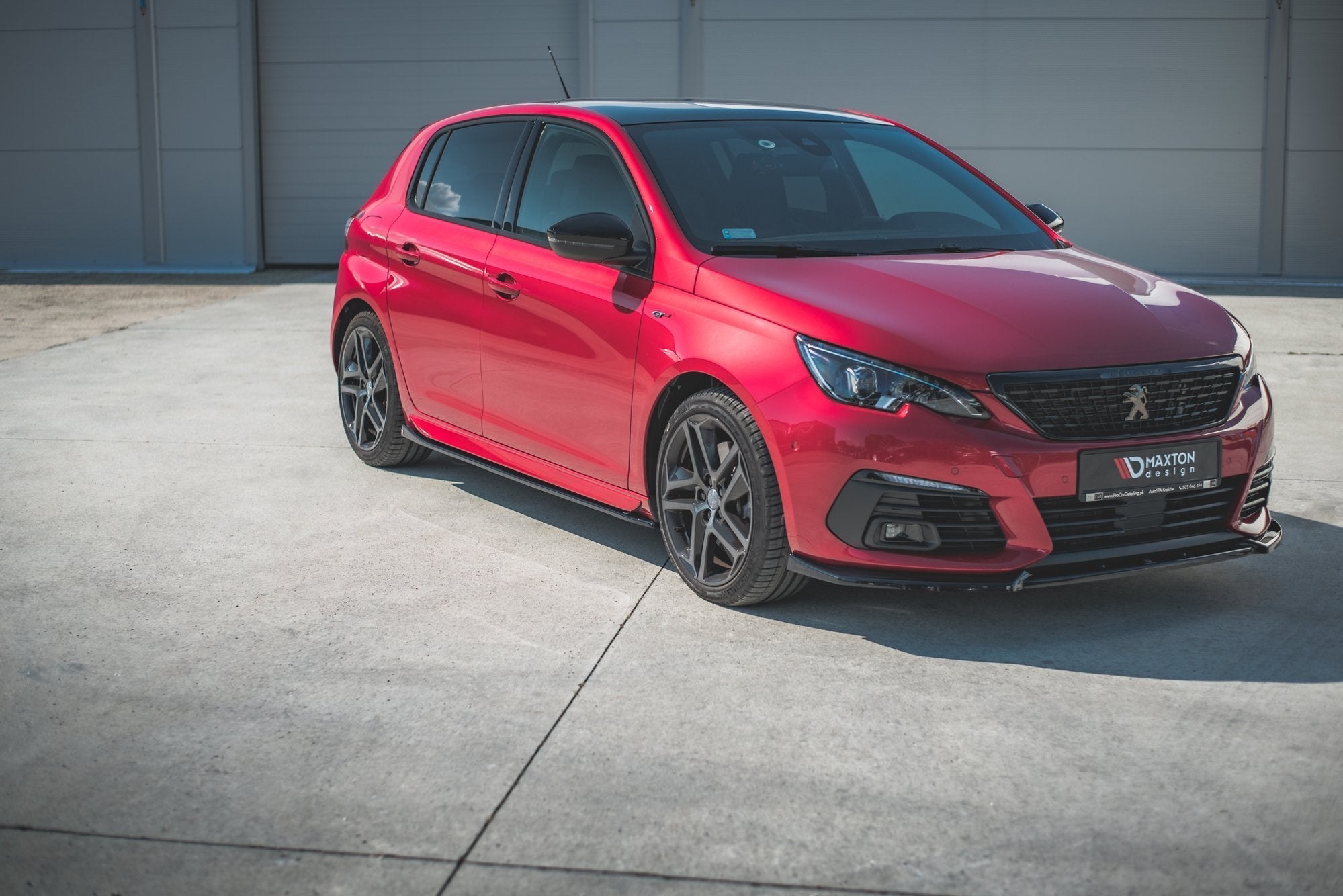 Maxton Design Difusores de taloneras laterales para Peugeot 308 GT Mk2 Facelift - imagen 3