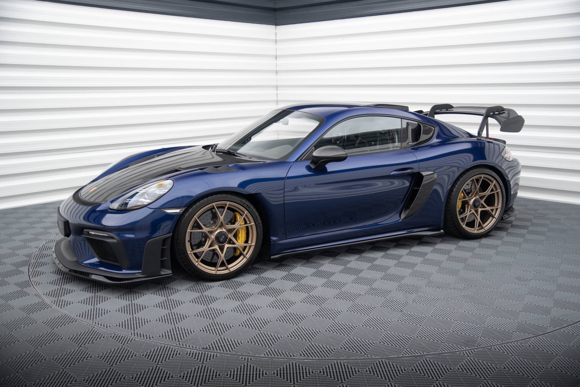 Maxton Design Difusores de taloneras laterales para Porsche 718 Cayman GT4 RS 982c - imagen 3
