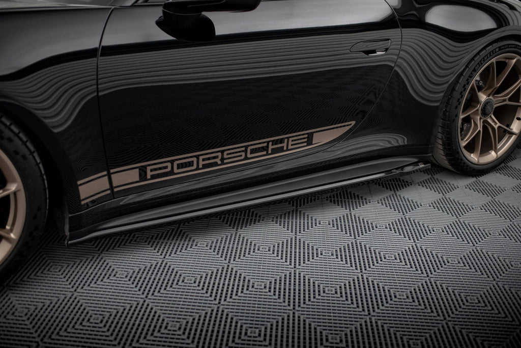Maxton Design Difusores de taloneras laterales para Porsche 911 992 GT3 - imagen 1
