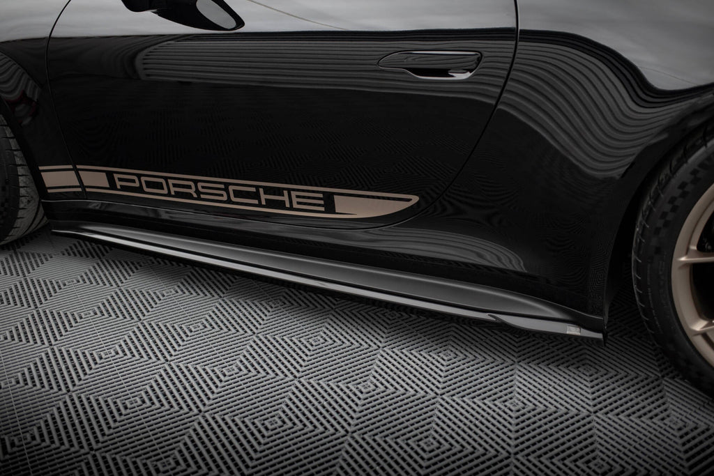 Maxton Design Difusores de taloneras laterales para Porsche 911 992 GT3 - imagen 3