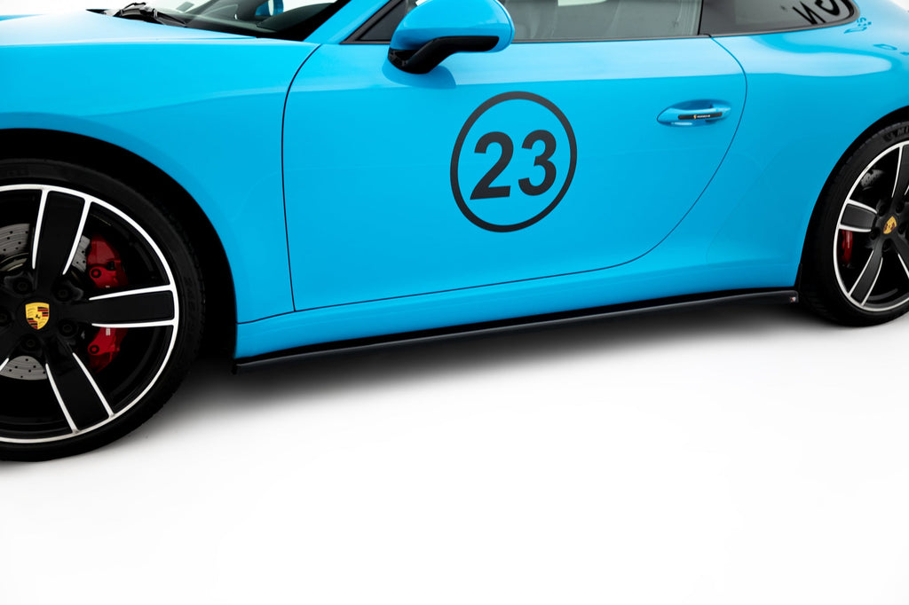 Maxton Design Difusores de taloneras laterales para Porsche 911 Carrera 991 Facelift - imagen 1