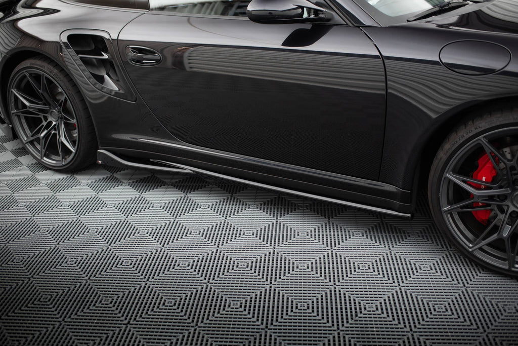 Maxton Design Difusores de taloneras laterales para Porsche 911 Turbo 997 - imagen 2