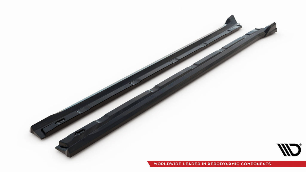 Maxton Design Difusores de taloneras laterales V.2 para Porsche Cayenne Sport Design / Turbo SUV / Coupe Mk3 / Mk3 Facelift - imagen 5