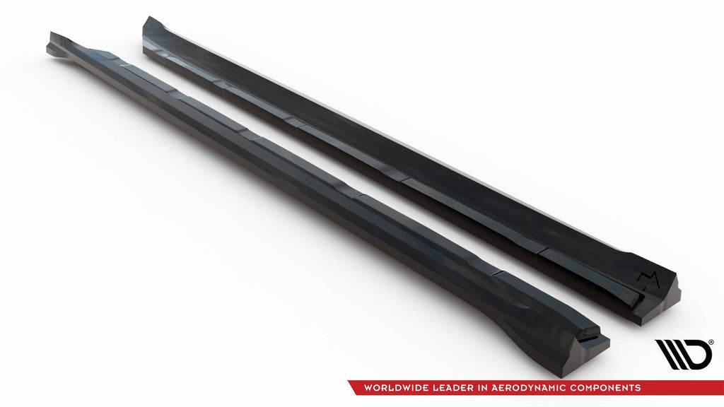 Maxton Design Difusores de taloneras laterales V.1 para Porsche Cayenne Sport Design / Turbo SUV / Coupe Mk3 / Mk3 Facelift - imagen 5