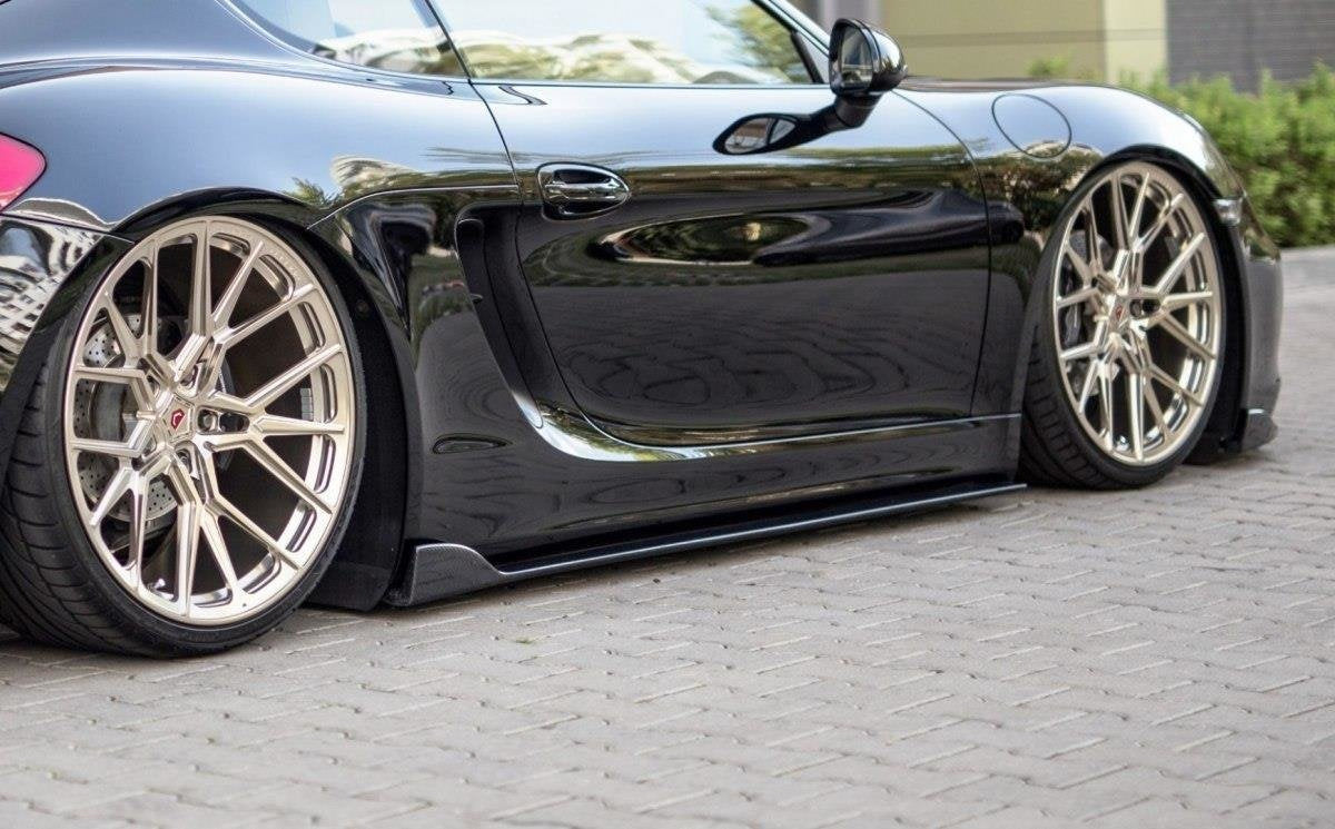 Maxton Design Difusores de taloneras laterales para Porsche Cayman Mk2 981C - imagen 1
