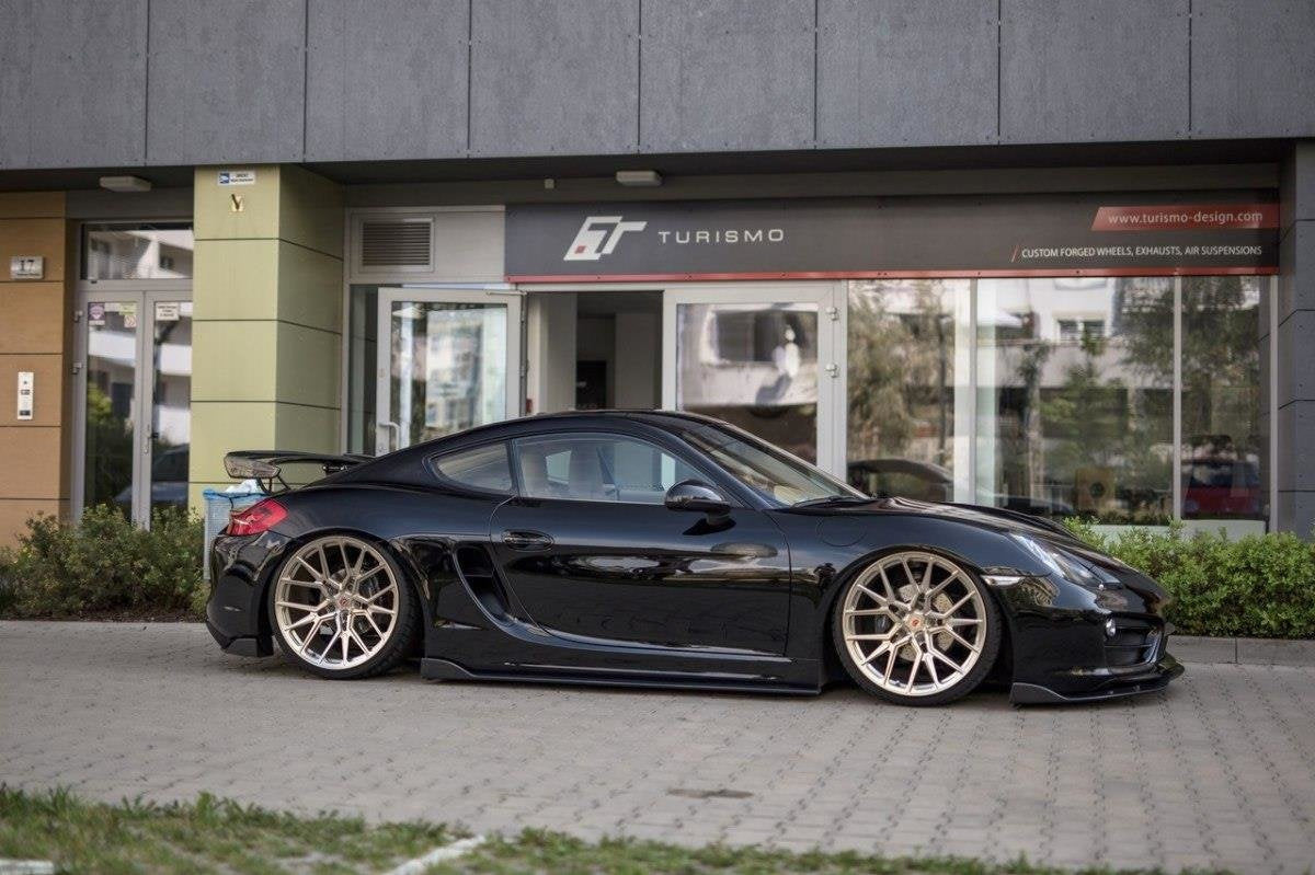 Maxton Design Difusores de taloneras laterales para Porsche Cayman Mk2 981C - imagen 2