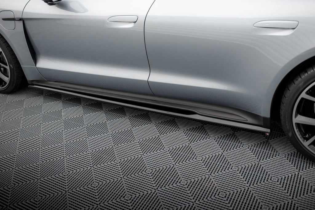 Maxton Design Difusores de taloneras laterales para Porsche Taycan Sport Design / Taycan 4 Sport Design / Taycan 4S Design / Taycan GTS Sport Design Mk1 - imagen 3