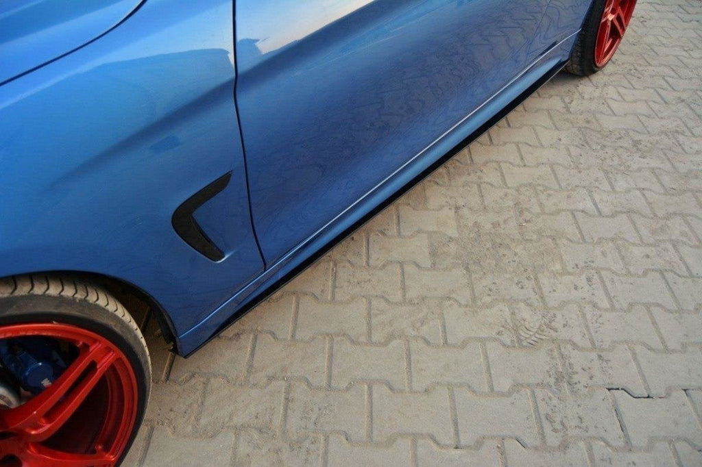Maxton Design Racing Side Skirts Diffusers para BMW 4 Coupe / Gran Coupe / Cabrio M-Pack F32 / F36 / F33 - imagen 1
