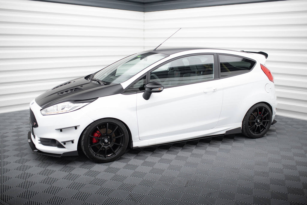 Maxton Design Racing Side Skirts Diffusers para Ford Fiesta ST Mk7 Facelift - imagen 1
