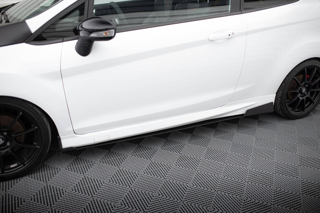 Maxton Design Racing Side Skirts Diffusers para Ford Fiesta ST Mk7 Facelift - imagen 2