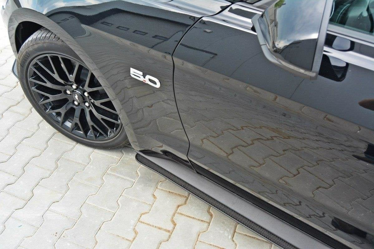 Maxton Design Racing Side Skirts Diffusers para Ford Mustang GT Mk6 - imagen 2