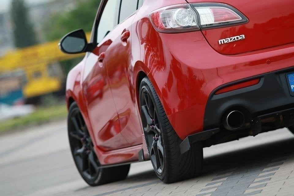 Maxton Design Racing Side Skirts Diffusers para Mazda 3 Mk2 MPS - imagen 2