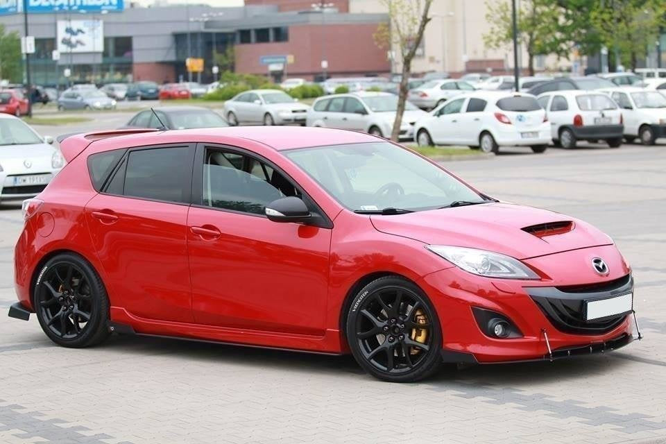 Maxton Design Racing Side Skirts Diffusers para Mazda 3 Mk2 MPS - imagen 4