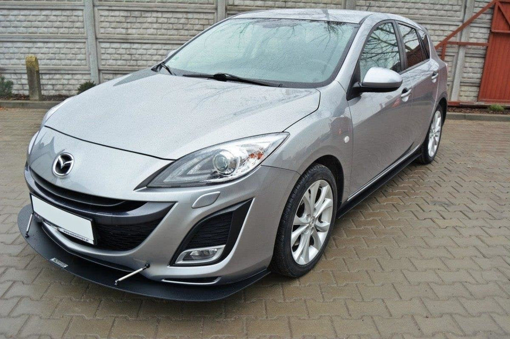 Maxton Design Racing Side Skirts Diffusers para Mazda 3 Mk2 Sport - imagen 1