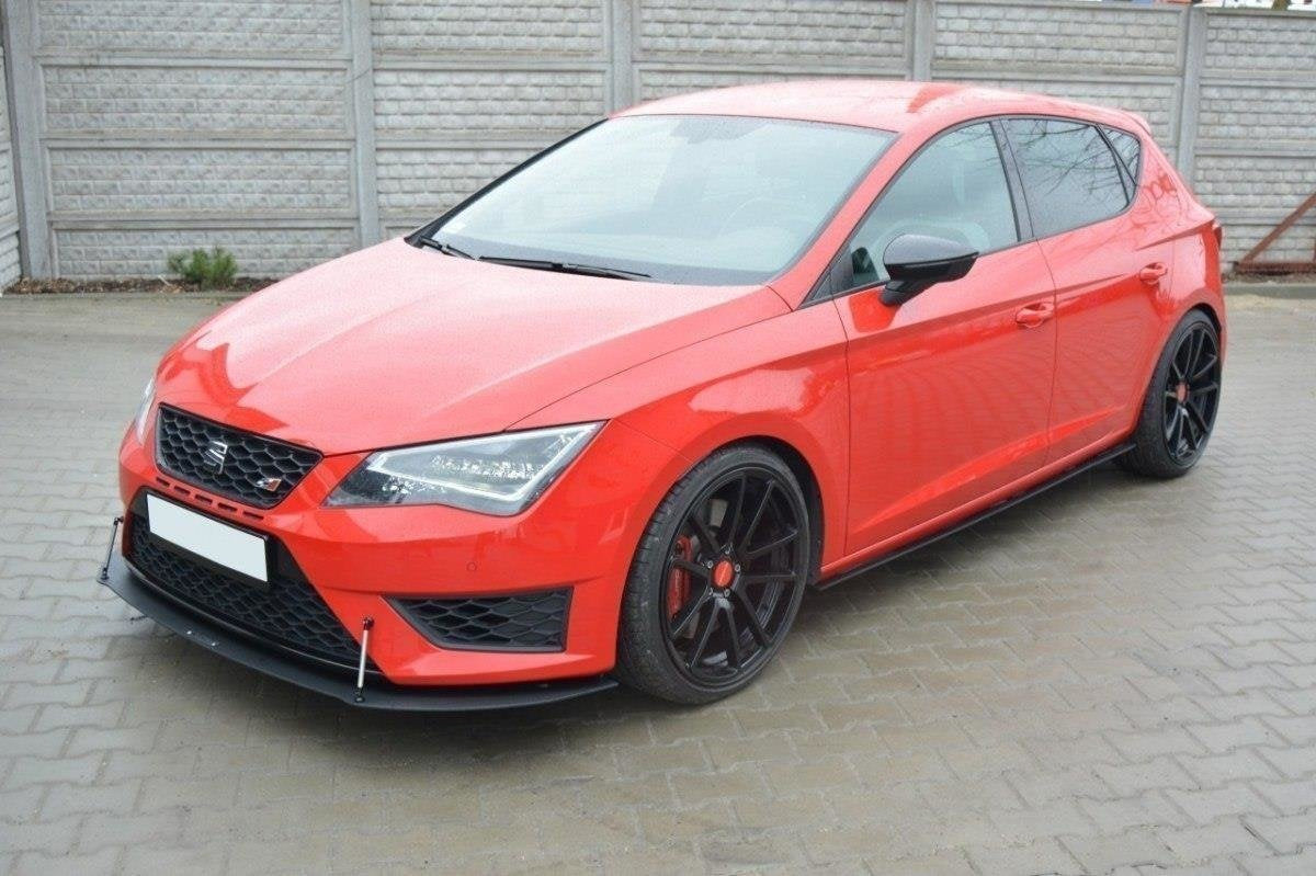 Maxton Design Racing Side Skirts Diffusers para Seat Leon Mk3 Cupra / FR - imagen 1