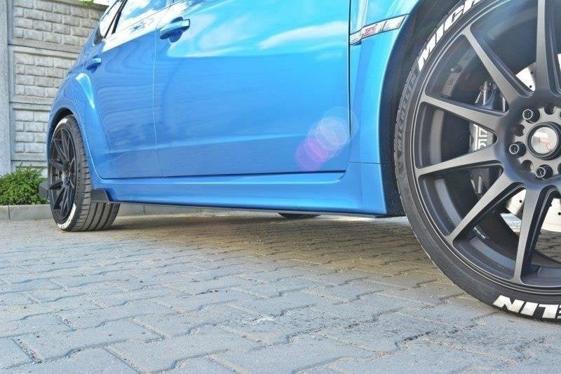 Maxton Design Racing Side Skirts Diffusers para Subaru Impreza WRX STI Mk3 - imagen 2