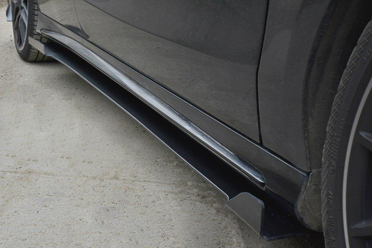 Maxton Design Racing Side Skirts Diffusers V.1 para Mercedes CLA A45 AMG C117 Facelift - imagen 2