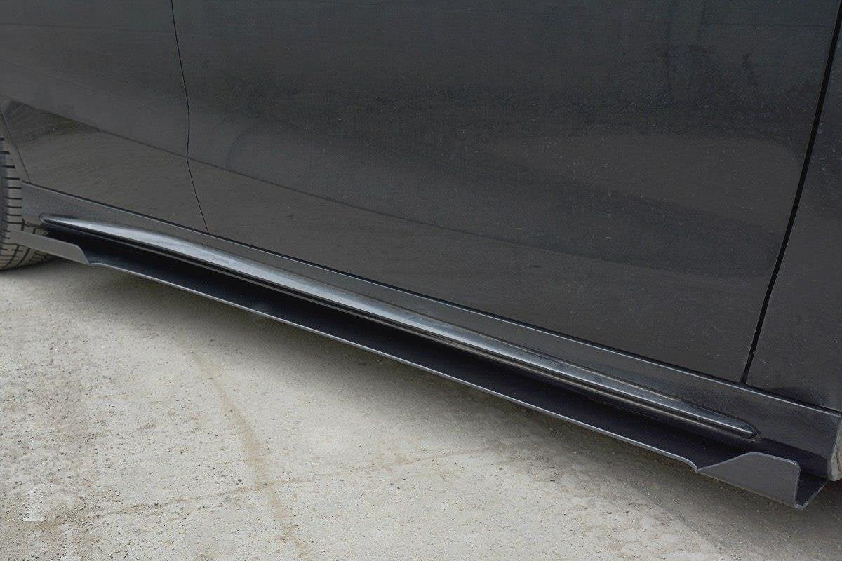 Maxton Design Racing Side Skirts Diffusers V.1 para Mercedes CLA A45 AMG C117 Facelift - imagen 4