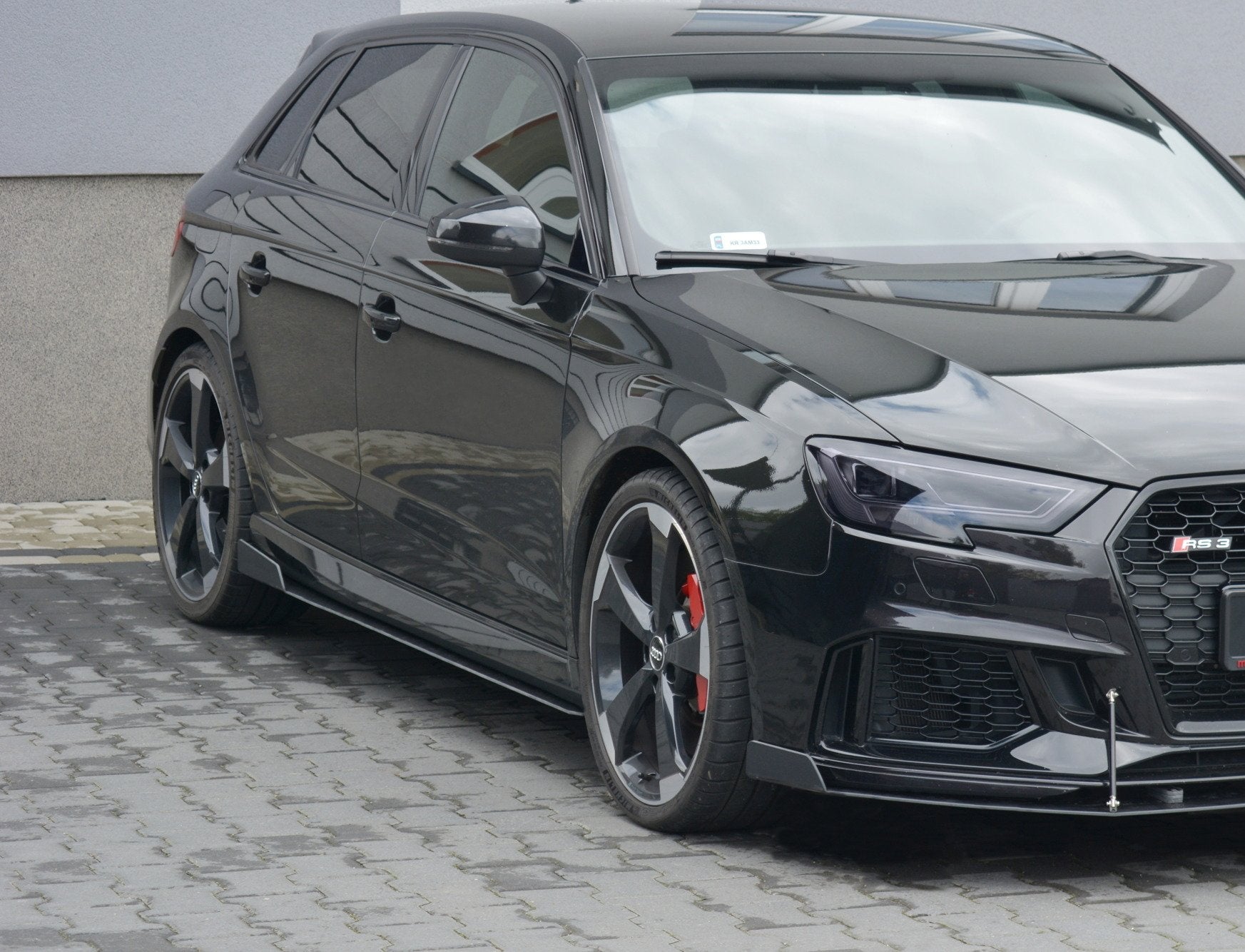 Maxton Design Racing Side Skirts Diffusers V.2 para Audi RS3 Sportback 8V Facelift - imagen 2