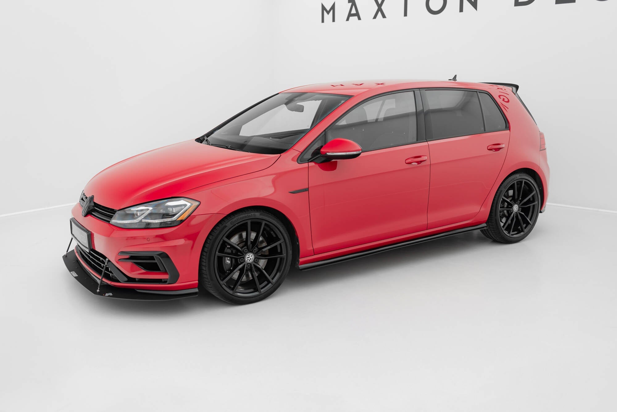Maxton Design Racing Side Skirts Diffusers para Volkswagen Golf Mk7 R / R-Line Facelift - imagen 1