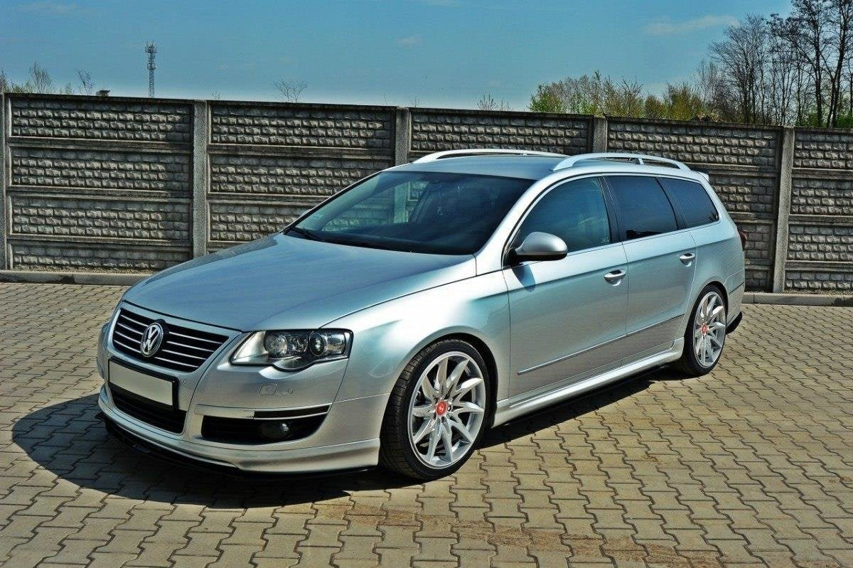 Maxton Design Racing Side Skirts Diffusers para Volkswagen Passat B6/B7 R-LINE - imagen 1