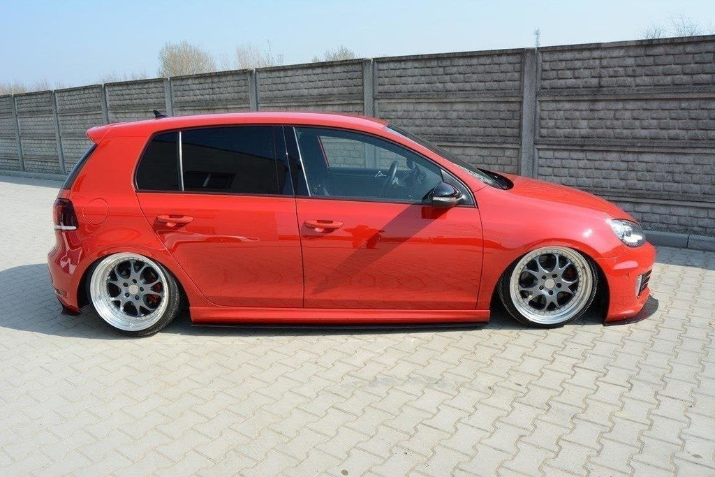 Maxton Design Racing Side Skirts Diffusers para Volkswagen Golf GTI 35th / R20 Mk6 - imagen 3