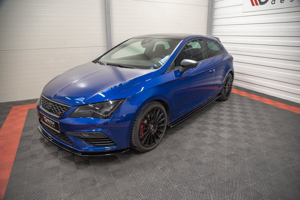 Maxton Design Difusores de taloneras laterales para Seat Leon Cupra / FR SC Mk3 / Mk3 Facelift - imagen 2