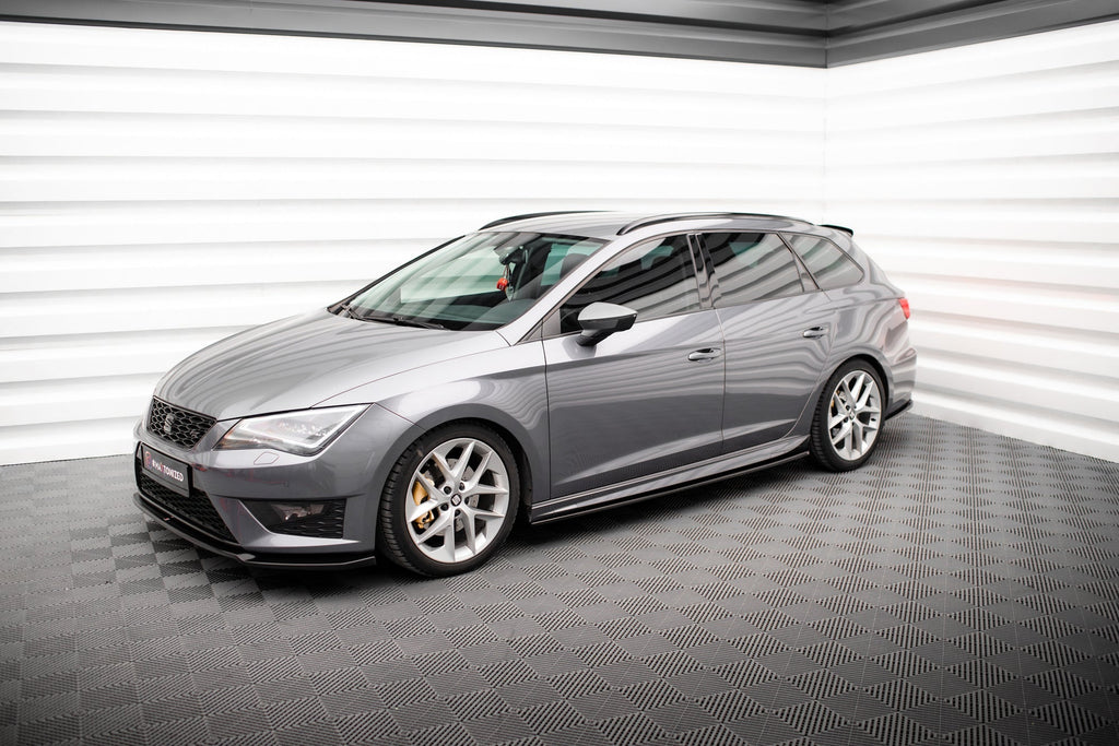 Maxton Design Difusores de taloneras laterales para Seat Leon Cupra / FR / Standard Aero Mk3 / Mk3 Facelift - imagen 2