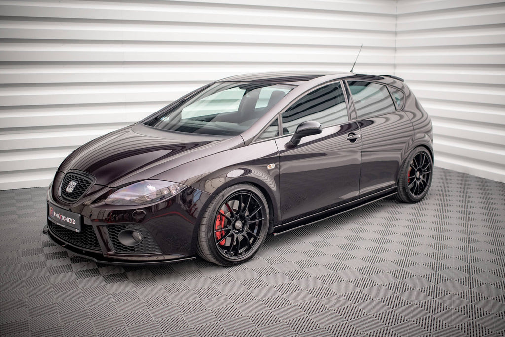 Maxton Design Difusores de taloneras laterales para Seat Leon Mk2 Cupra / FR - imagen 3