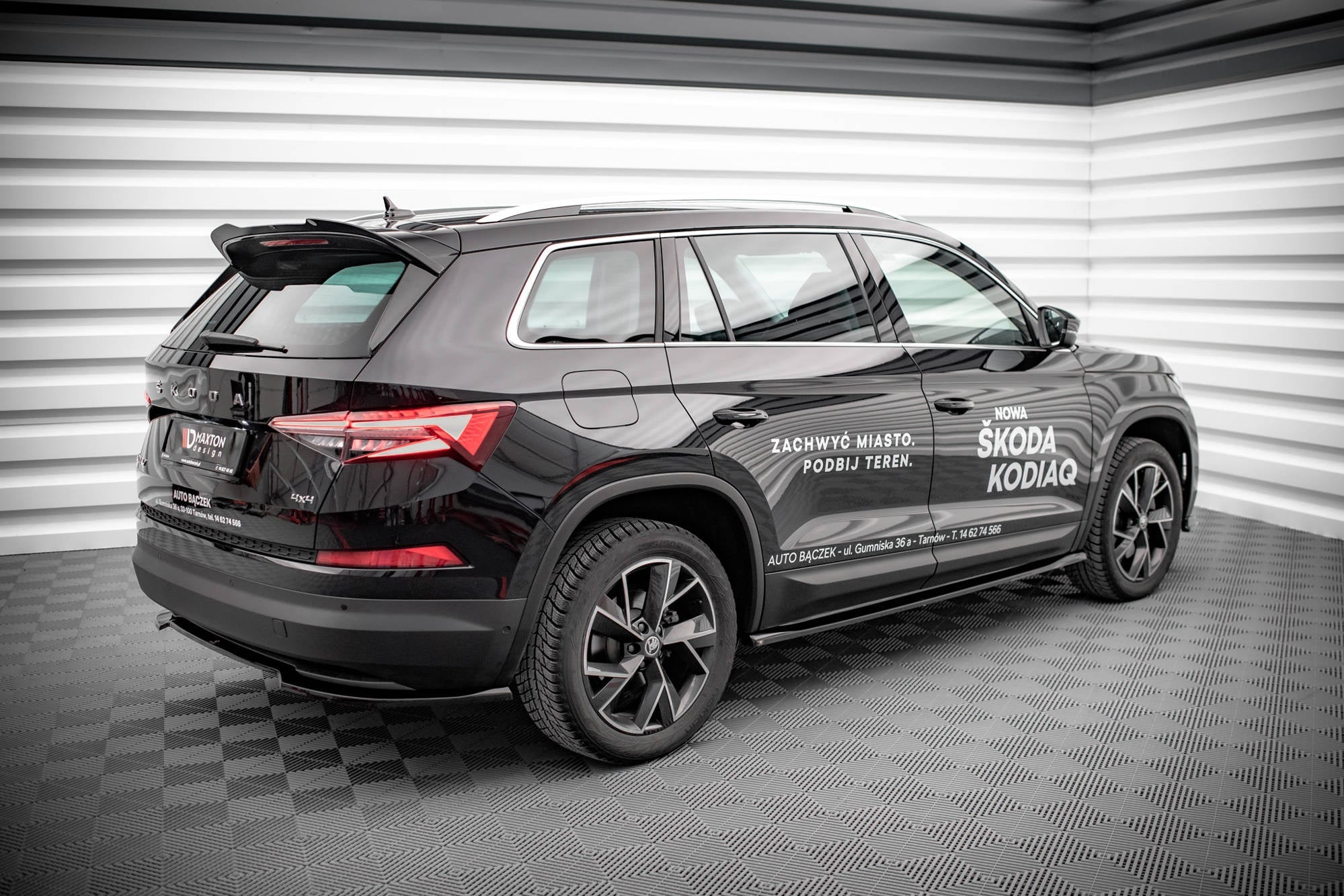 Maxton Design Difusores de taloneras laterales para Skoda Kodiaq Mk1 Facelift - imagen 2