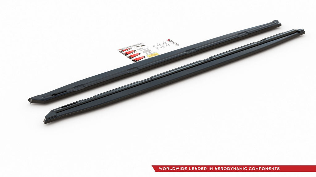 Maxton Design Difusores de taloneras laterales para Skoda Kodiaq Sportline/RS Mk1 (version with mudFlaps) - imagen 2