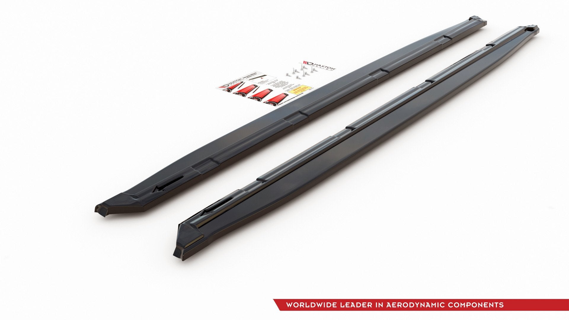 Maxton Design Difusores de taloneras laterales para Skoda Kodiaq Sportline/RS Mk1 (version with mudFlaps) - imagen 1