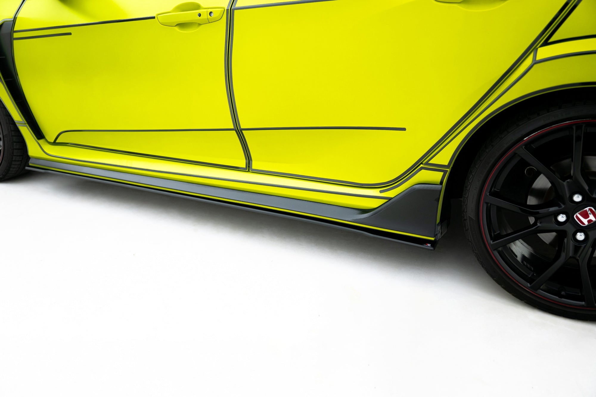 Maxton Design Street Pro Side Skirts Diffusers V.2 para Honda Civic Type-R Mk10 / Mk10 Facelift - imagen 1