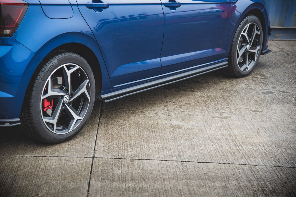 Maxton Design Street Pro Side Skirts Diffusers para Volkswagen Polo GTI Mk6 - imagen 3
