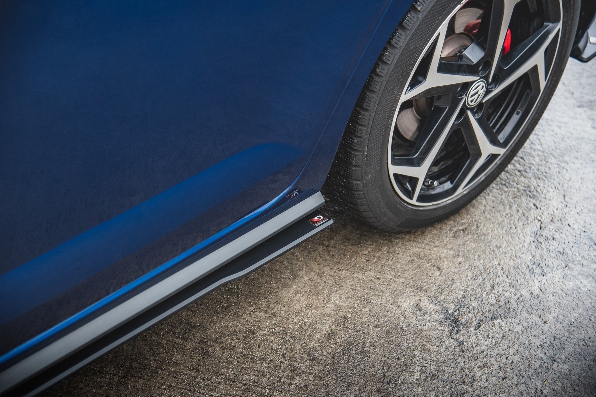 Maxton Design Street Pro Side Skirts Diffusers para Volkswagen Polo GTI Mk6 - imagen 4