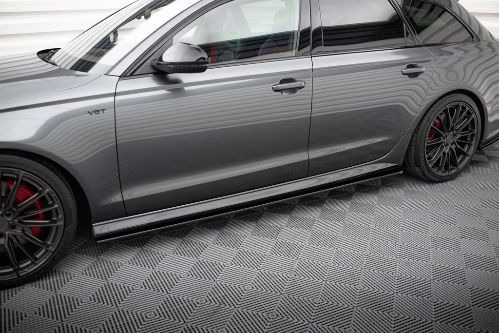 Maxton Design Difusores de taloneras laterales V.1 para Audi A6 / A6 C7 S-line/ S6 C7 Facelift - imagen 1