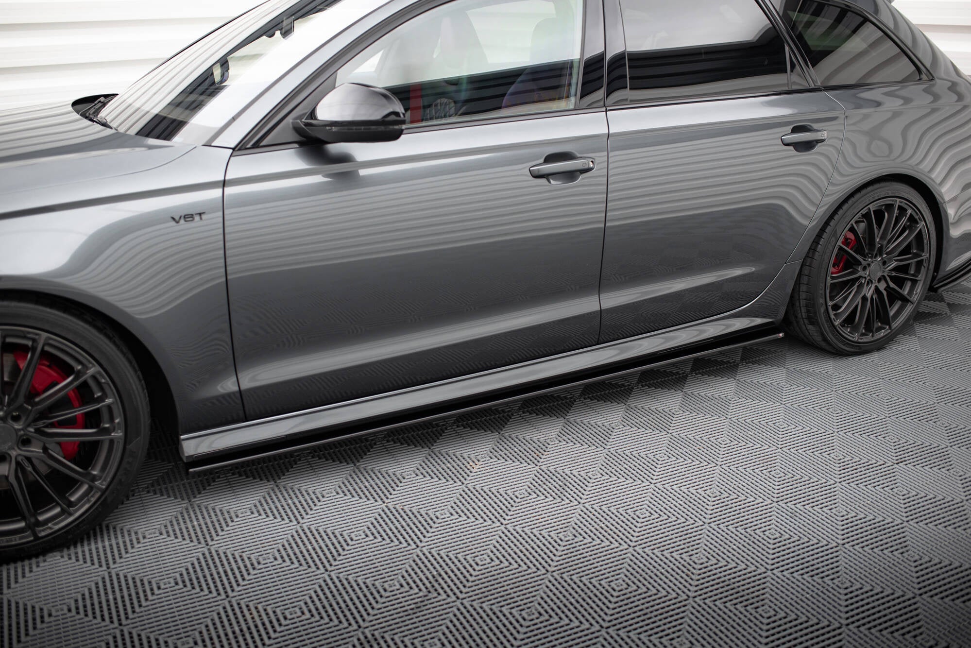 Maxton Design Difusores de taloneras laterales V.1 para Audi A6 / A6 C7 S-line/ S6 C7 Facelift - imagen 1