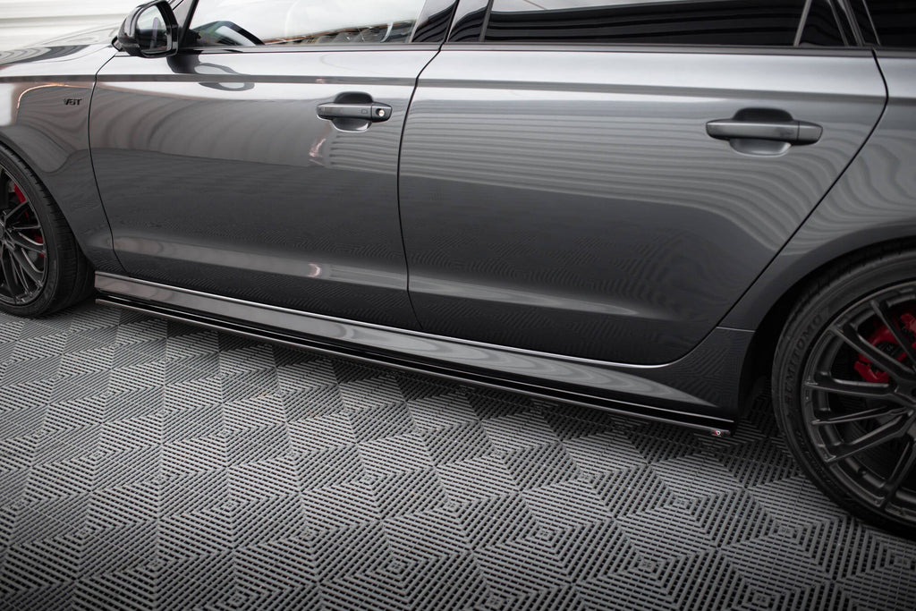 Maxton Design Difusores de taloneras laterales V.1 para Audi A6 / A6 C7 S-line/ S6 C7 Facelift - imagen 3
