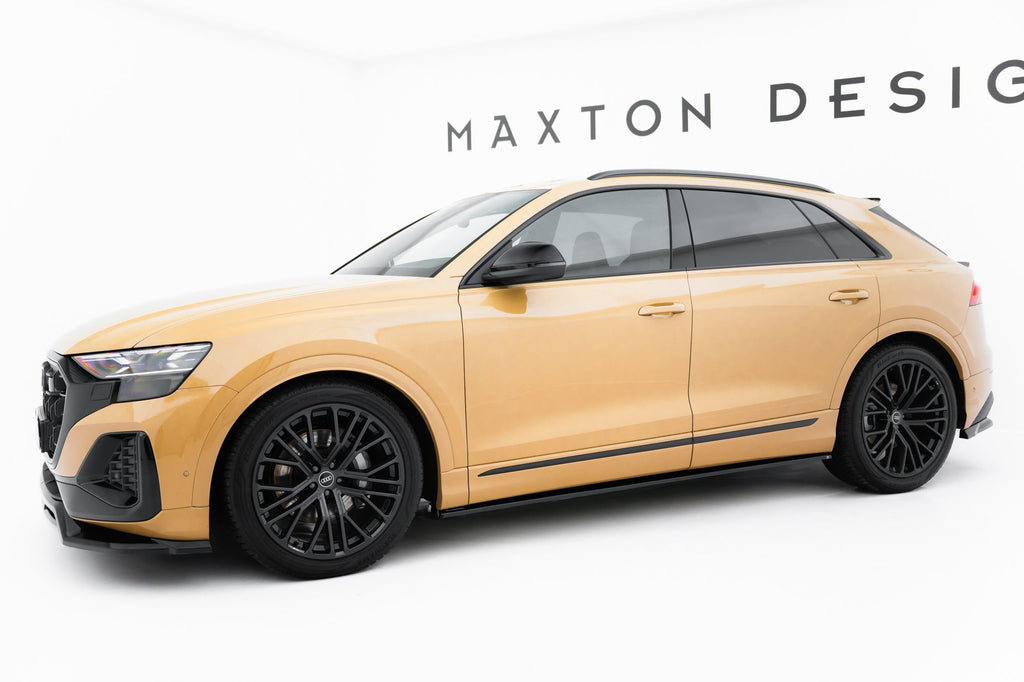 Maxton Design Difusores de taloneras laterales V.1 para Audi Q8 S-line / SQ8 Mk1 Facelift - imagen 2