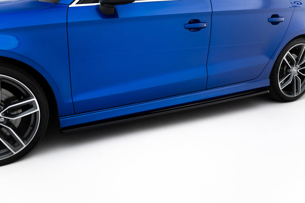 Maxton Design Difusores de taloneras laterales V.1 para Audi S3 / A3 S-Line 8V / 8V Facelift Sedan - imagen 1