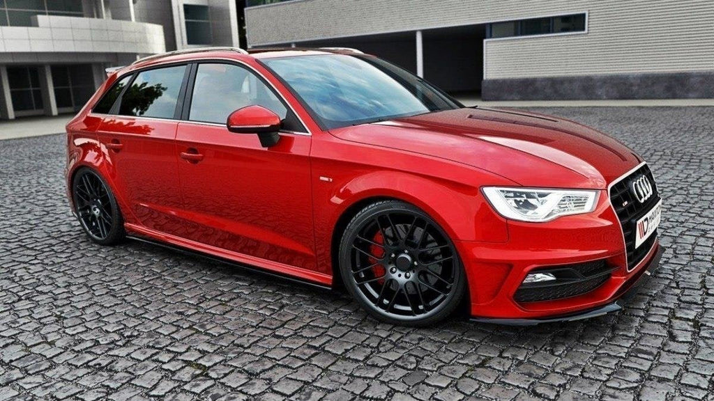 Maxton Design Difusores de taloneras laterales V.1 para Audi S3 / A3 S-Line Sportback 8V / 8V Facelift - imagen 1