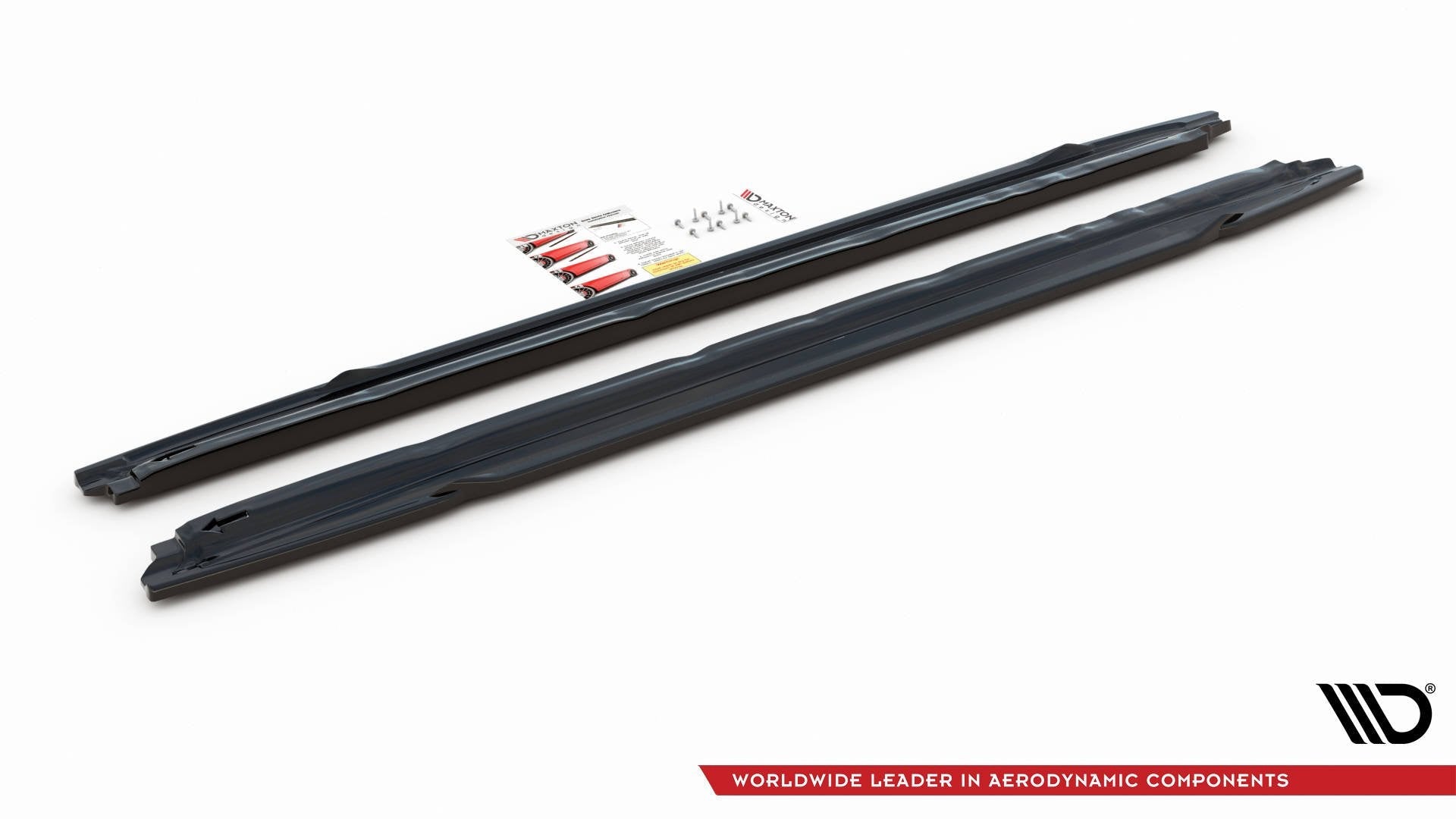 Maxton Design Difusores de taloneras laterales V.1 para Audi S3 / A3 S-Line Sportback / Sedan 8Y / 8Y Facelift - imagen 4